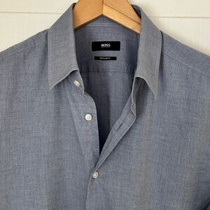 Hugo Boss Men’s Size 42/16 1/2 Regular Fit Long Sleeve Button Down Shirt